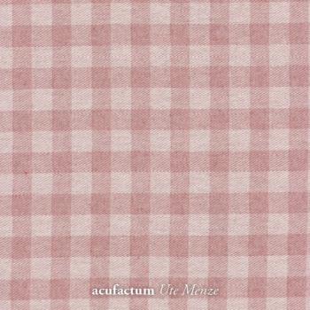 acufactum  - Baumwoll Webstoff - Karo Rosa